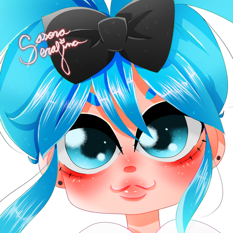 Hatsune Miku Headshot